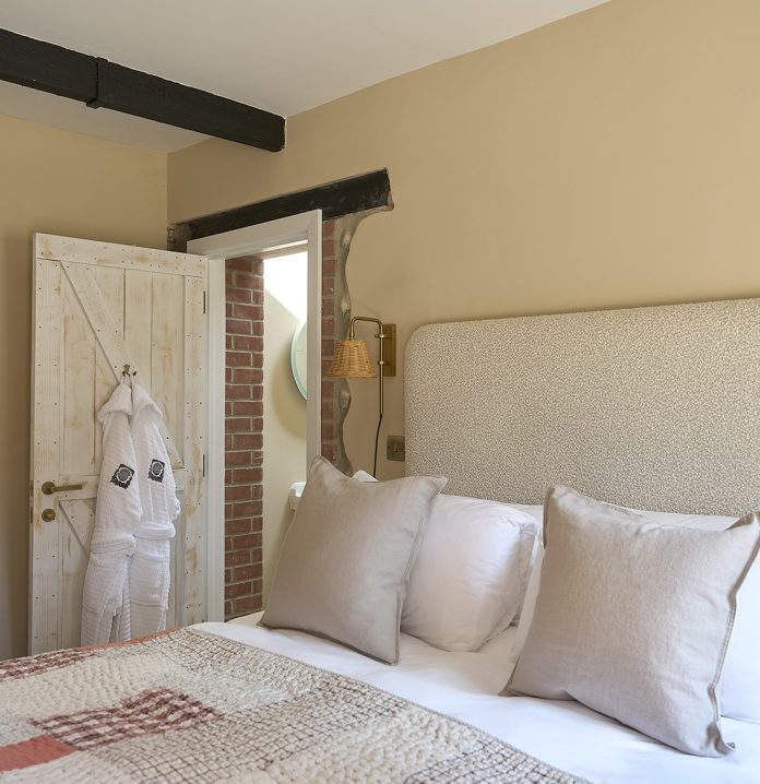 Bedroom at The Maltings in the Cottages