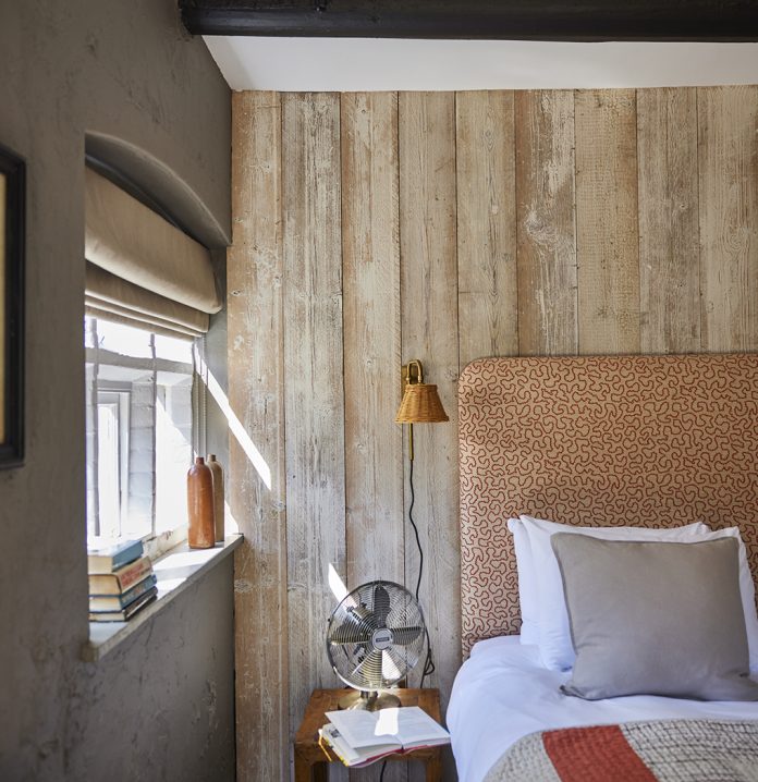 Bedroom in the Cottages at The Maltings