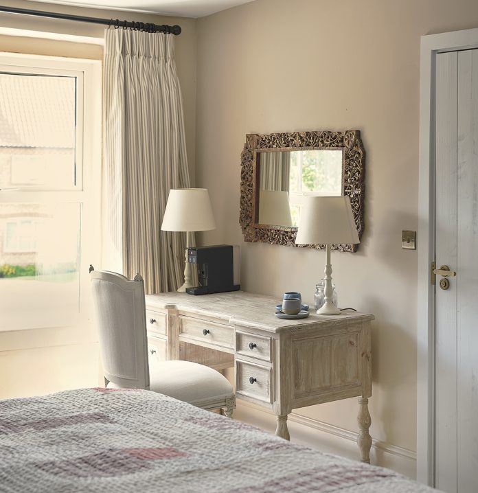 Bedroom in The main House at The Maltings