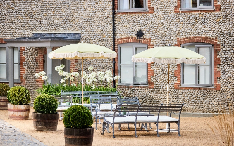 The Courtyard and terrace