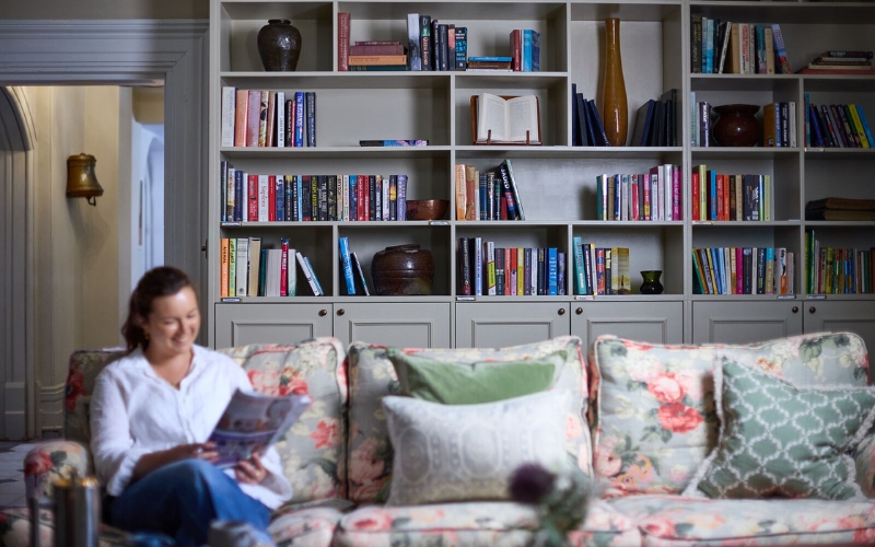 The Library in the Main House