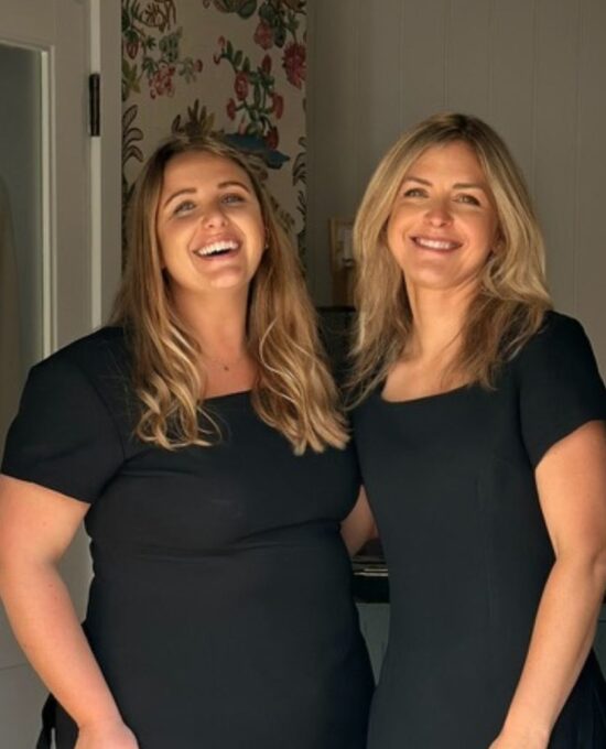 Katie and Jemma at The Cottage