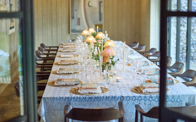 Special occasions in the terrace room