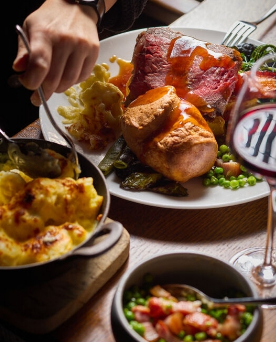 Sunday lunch in The Grain Store