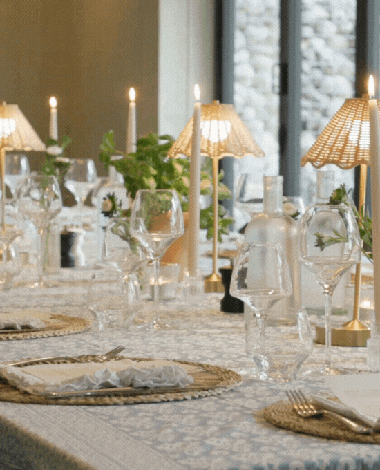 Special occasions in the terrace room