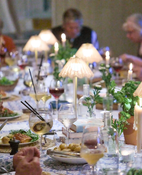 Supper event in The Grain Store